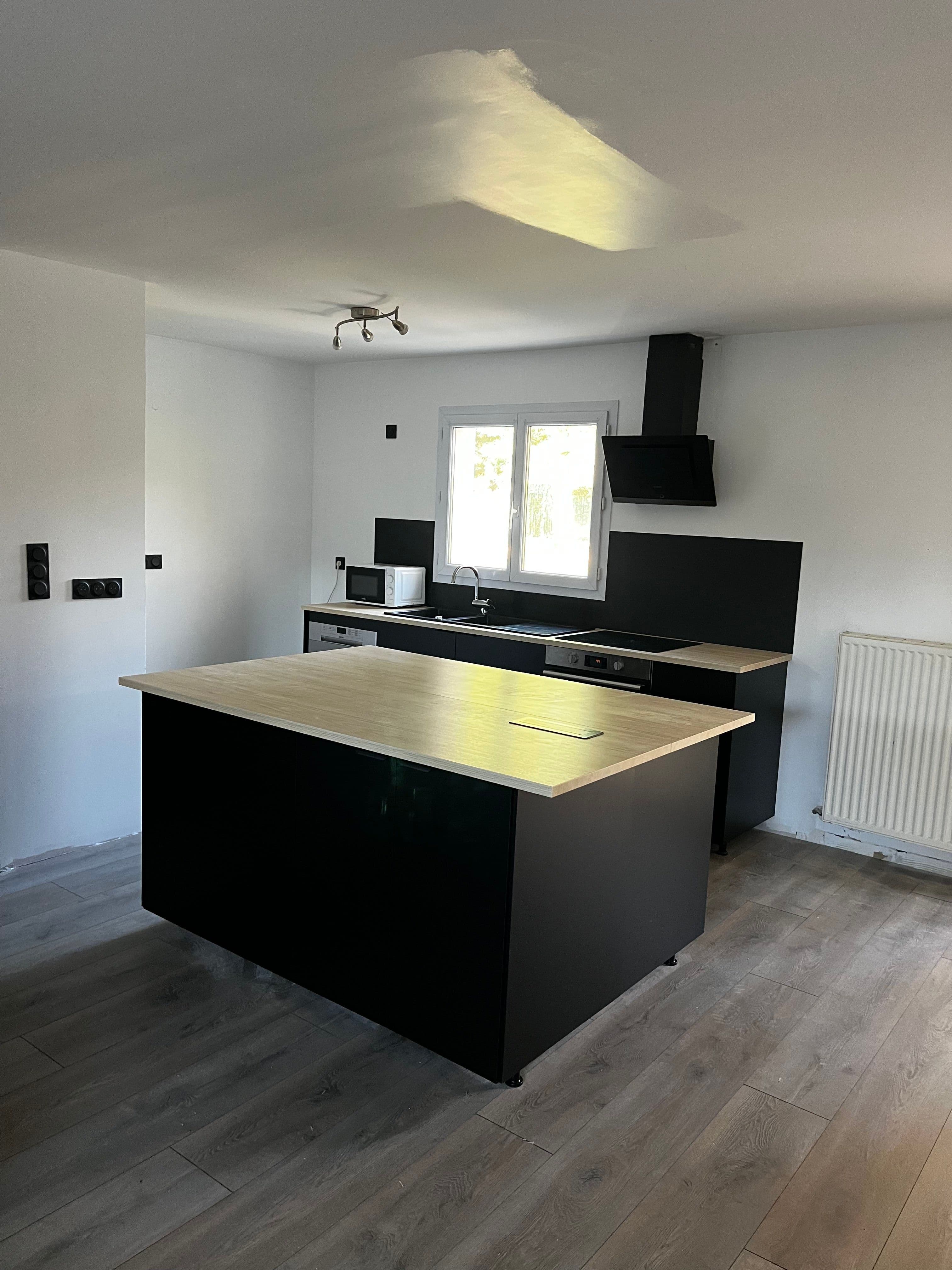 Rénovation séjour/cuisine à Pagny-sur-Moselle - photo de rénovation 8