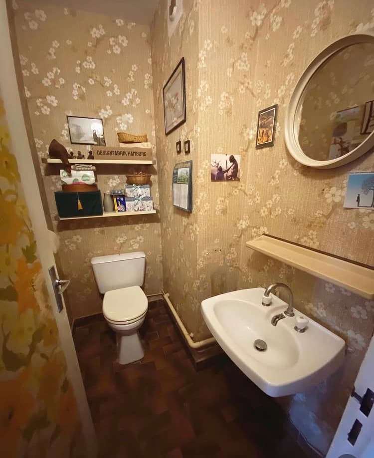 WC et meuble vasque à Tomblaine - photo de rénovation 1